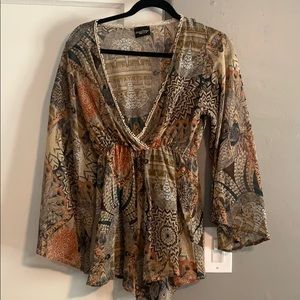 Audrey Floral Romper